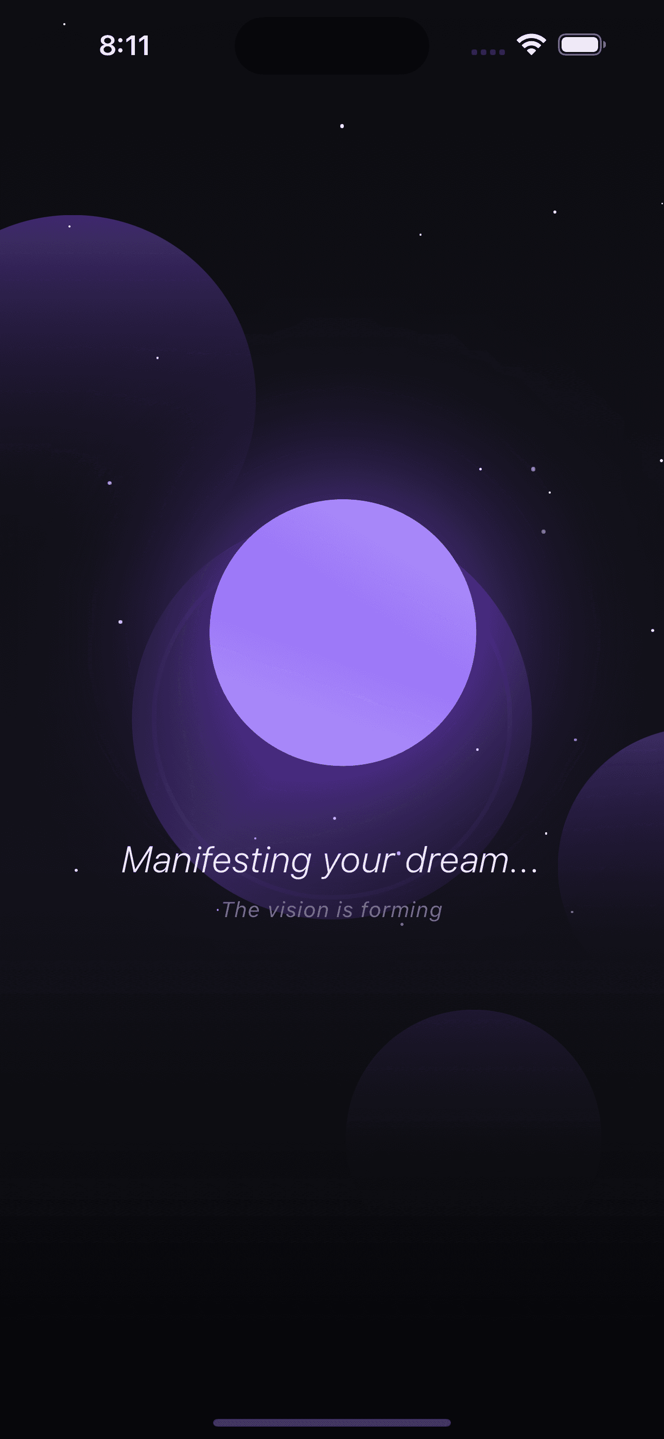 drmz manifesting screen