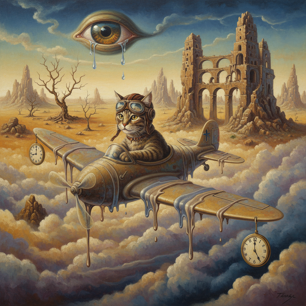 Surrealist dream visualization