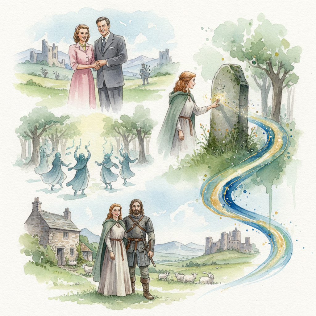 Watercolor dream visualization